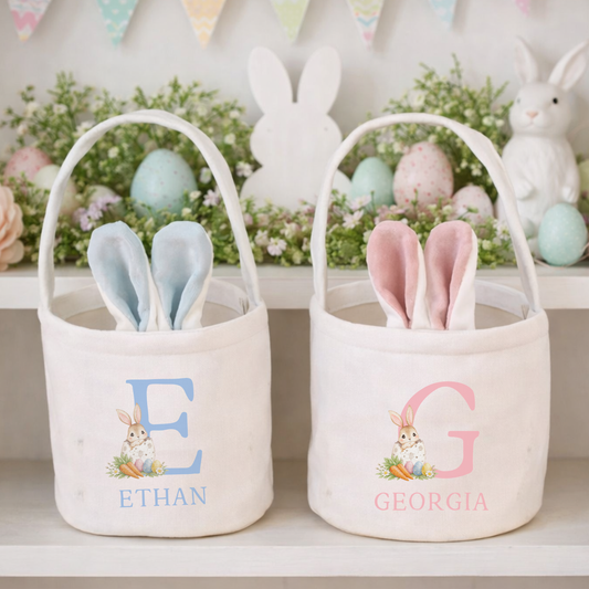 Personalised Easter Egg Hunt Basket