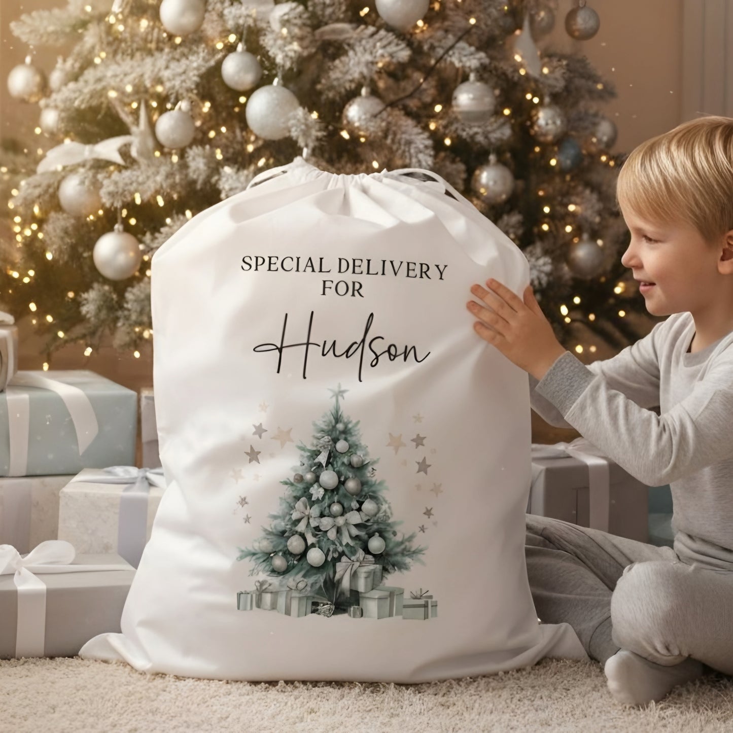 Personalised Santa Sack - Special Delivery