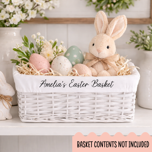 Personalised Easter Basket